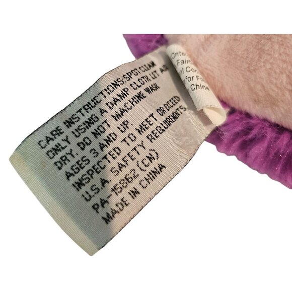 Pillow Pets Dream Lites Fluttery Butterfly Night Light Toy Stuffed 11" WORKING - Picture 14 of 15